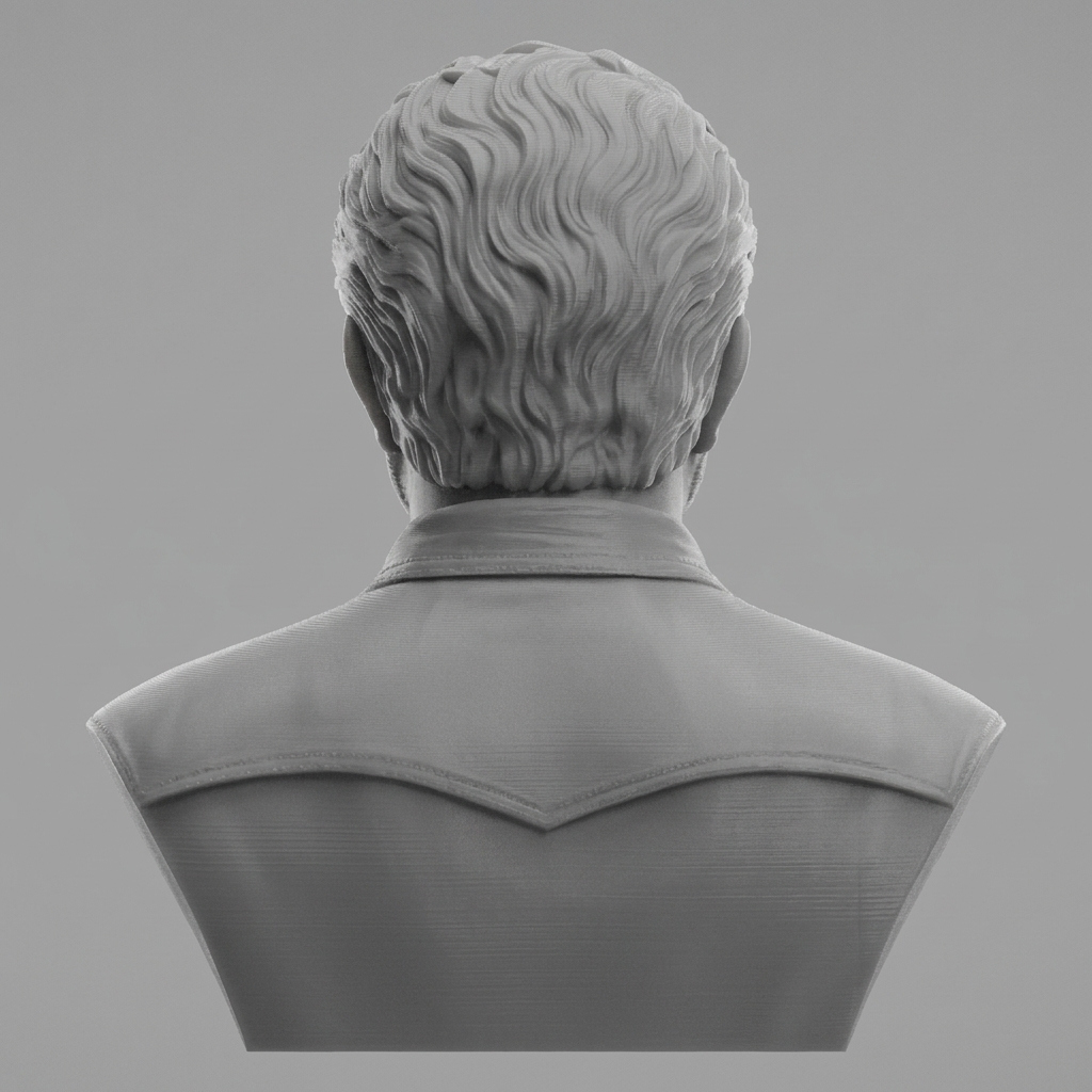 George Lucas Bust 3D Printable Model 3D Model