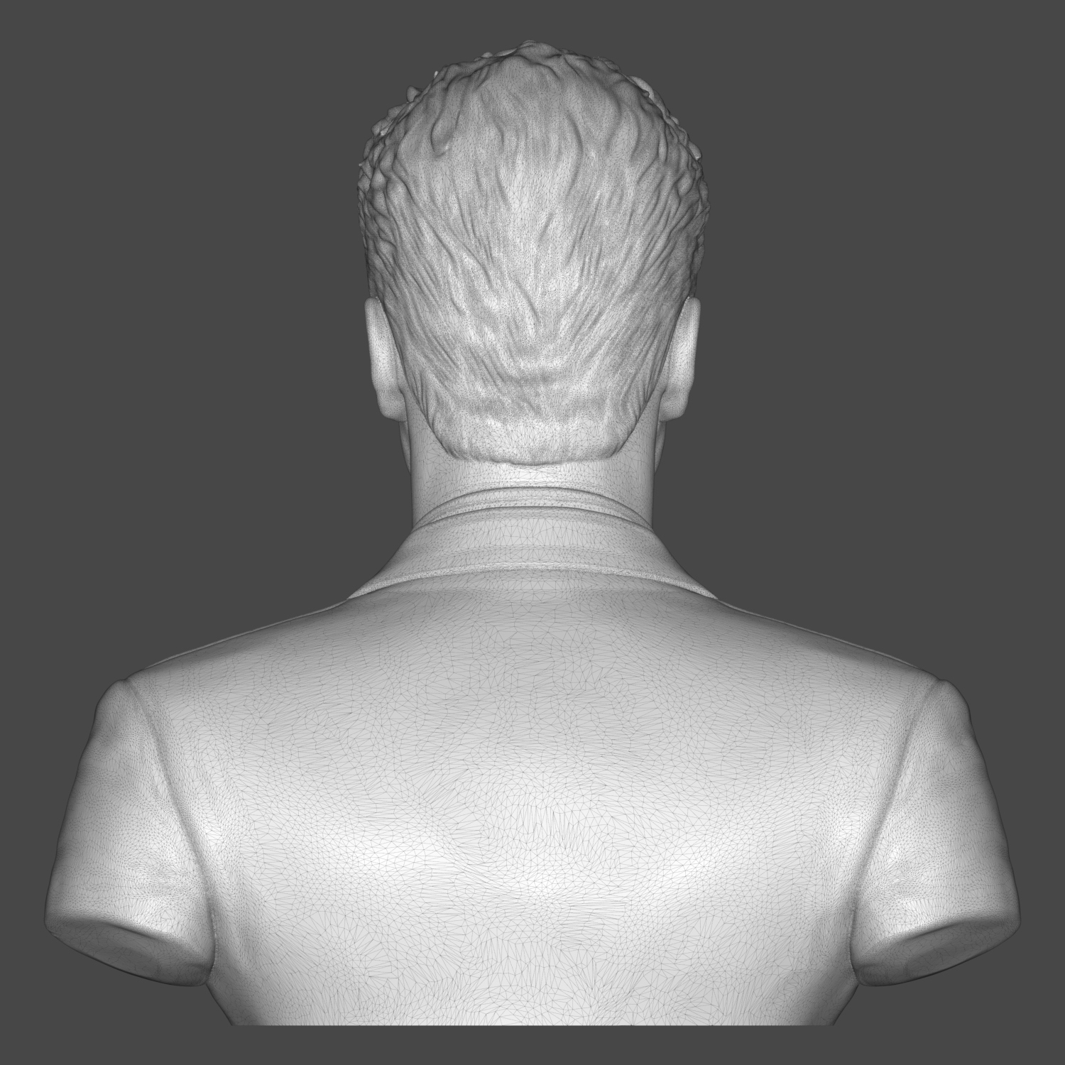 George Michael 3D Printable Bust 3D Model