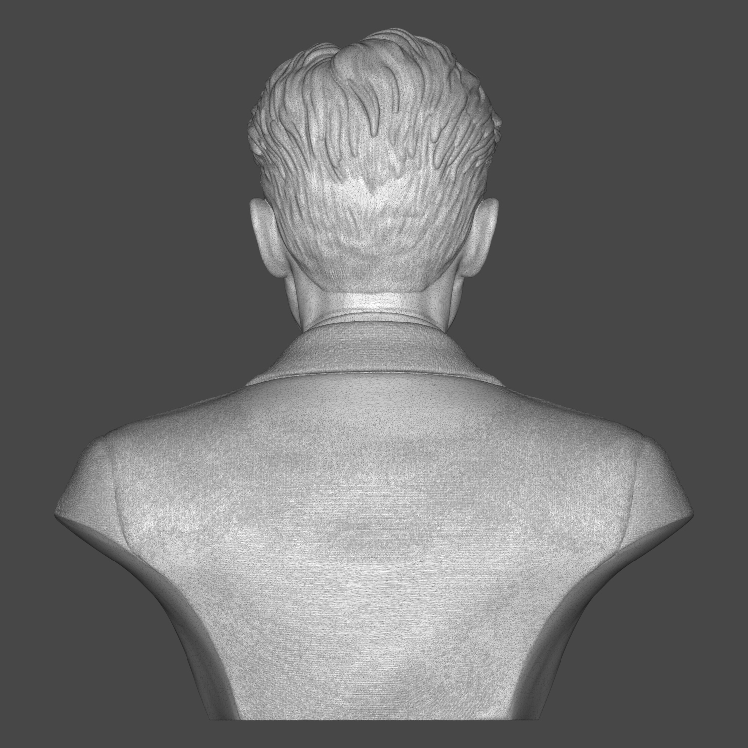 George Orwell 3D Printable Bust 3D Model