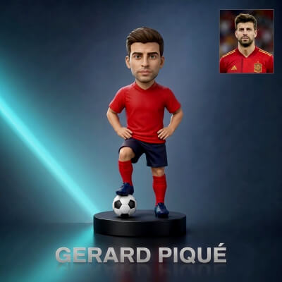 Gerard Piqué 3D Printable Figurine