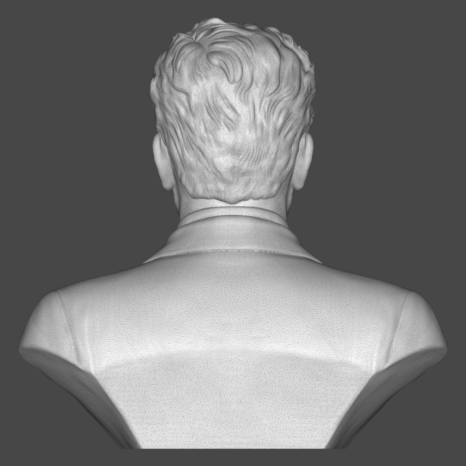 Giacomo Puccini 3D Printable Bust 3D Model