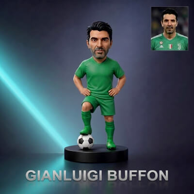 Gianluigi Buffon Footballer Figurine 3D Print Model