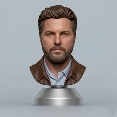 Gil Grissom 3D-Printable Bust