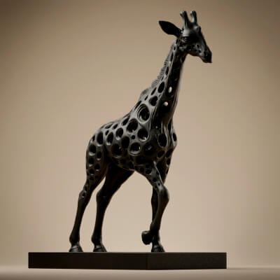 Giraffe 3D Printable Figurine 3D Print Model