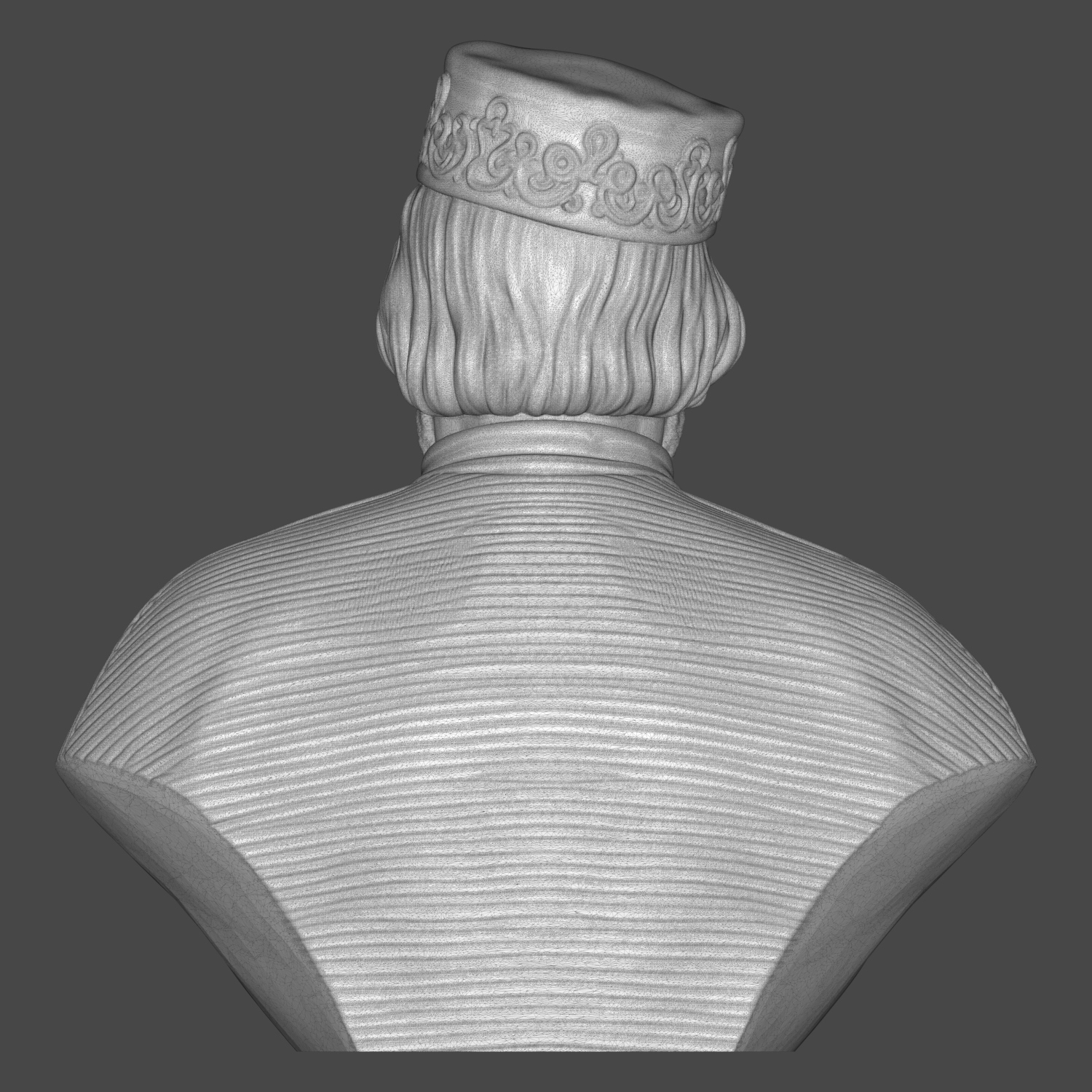Giuseppe Garibaldi 3D Printable Bust 3D Model