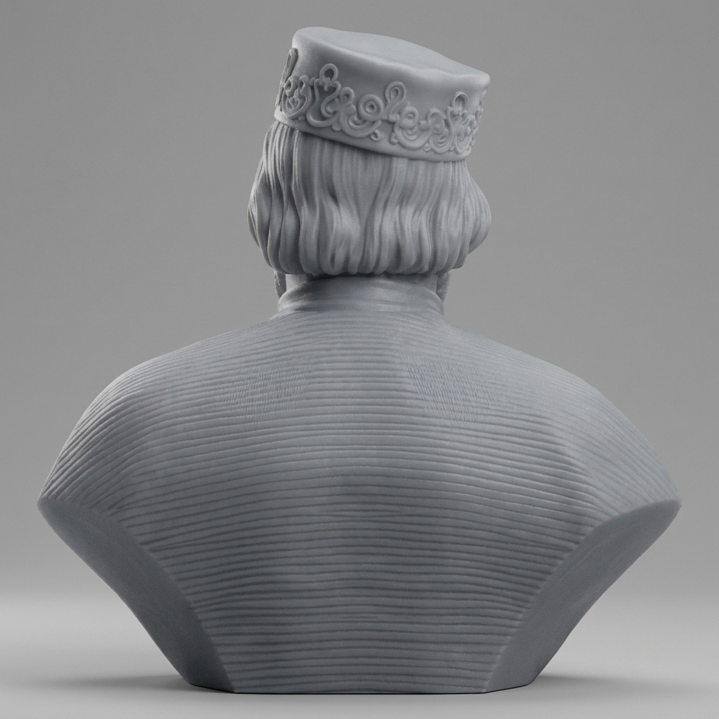 Giuseppe Garibaldi 3D Printable Bust 3D Model