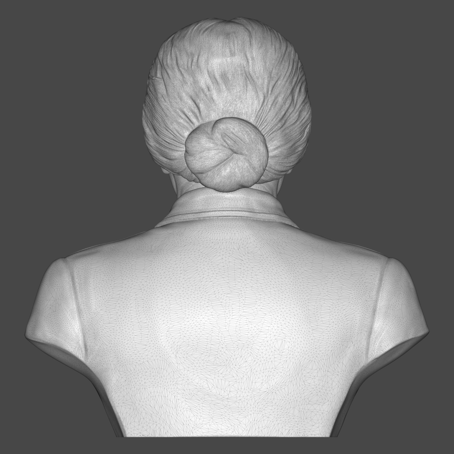 Golda Meir 3D Printable Bust 3D Model