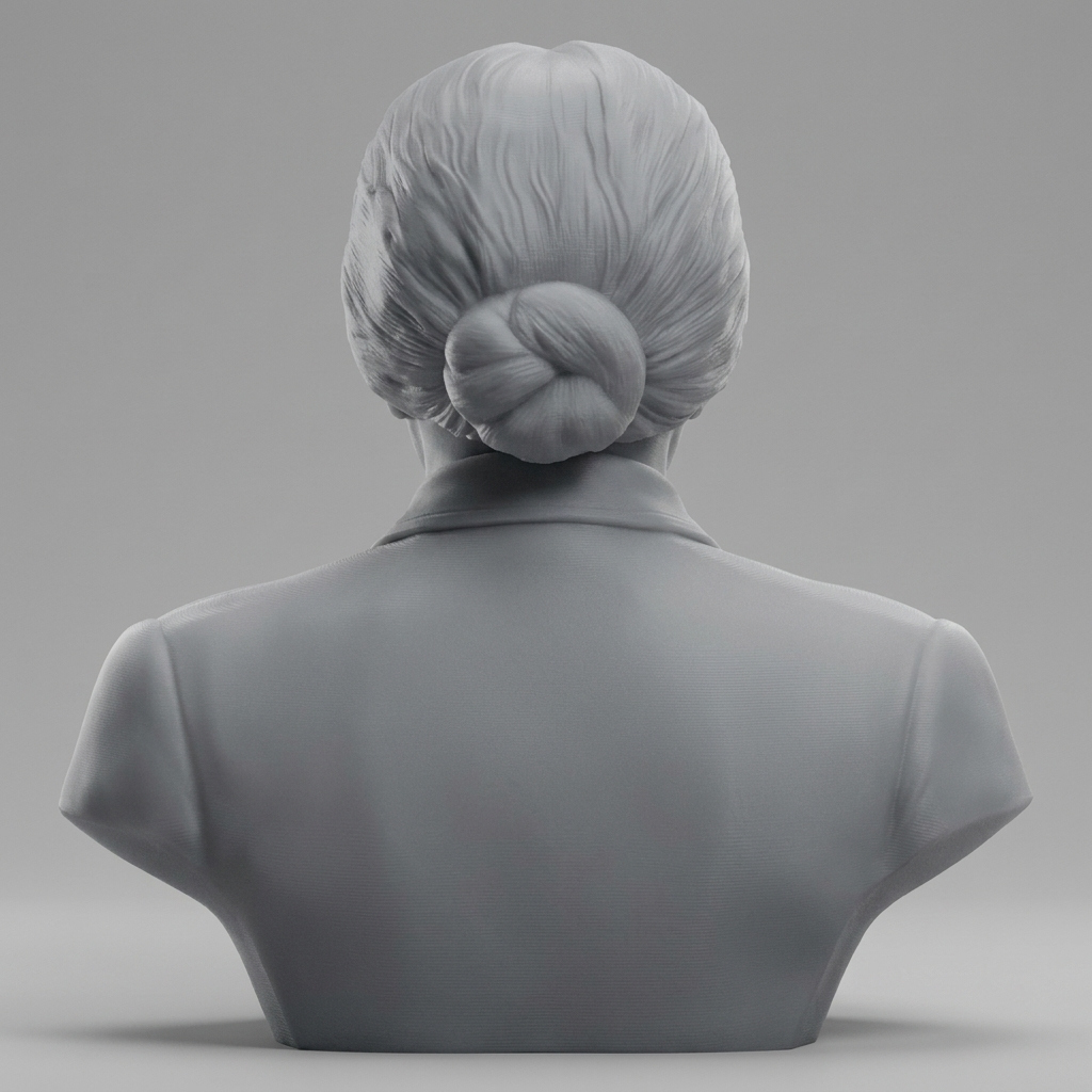 Golda Meir 3D Printable Bust 3D Model