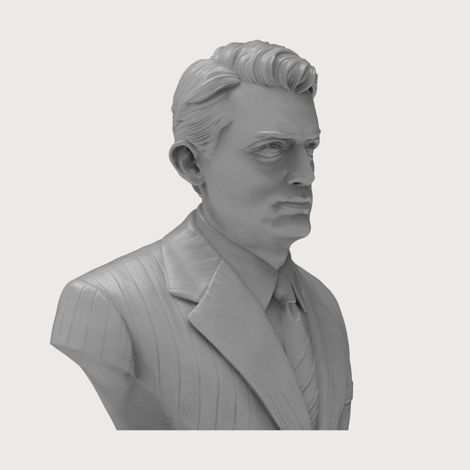 Gregory Peck 3D Printable Bust 3D Model