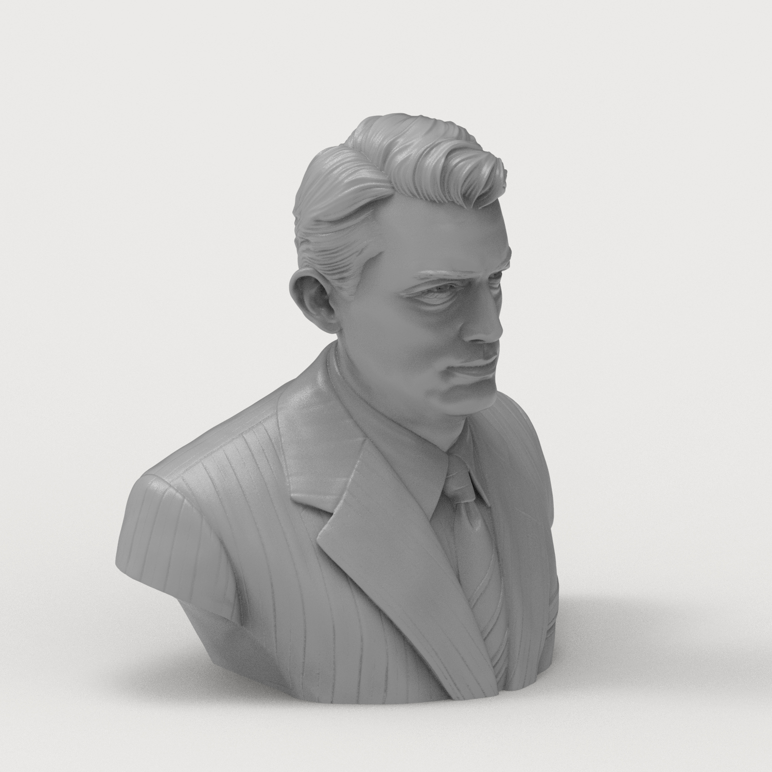 Gregory Peck 3D Printable Bust 3D Model