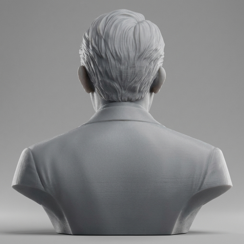 Gregory Peck 3D Printable Bust 3D Model