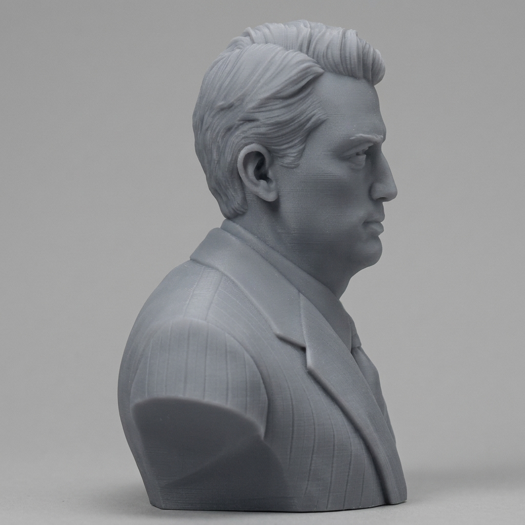 Gregory Peck 3D Printable Bust 3D Model