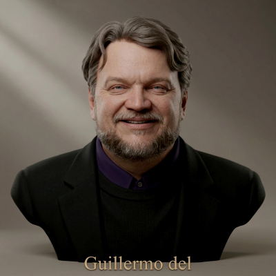 Guillermo del Toro Bust 3D Printable