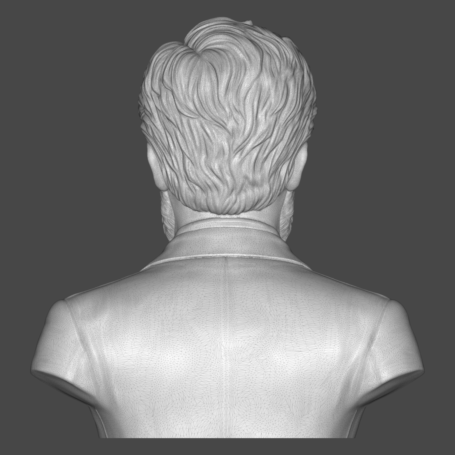 Gustav Mahler 3D Printable Bust 3D Model