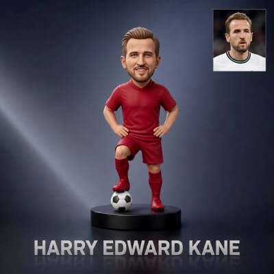 Harry Kane Footballer Figurine 3D Print Model