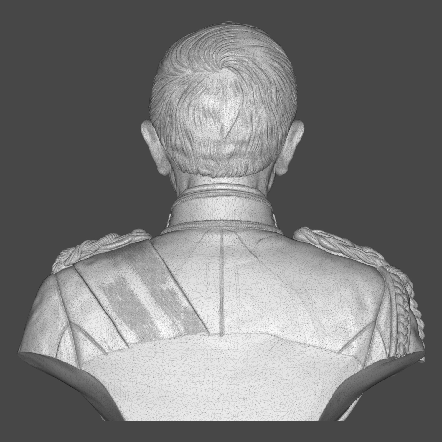 Helmuth von Moltke 3D Printable Bust 3D Model