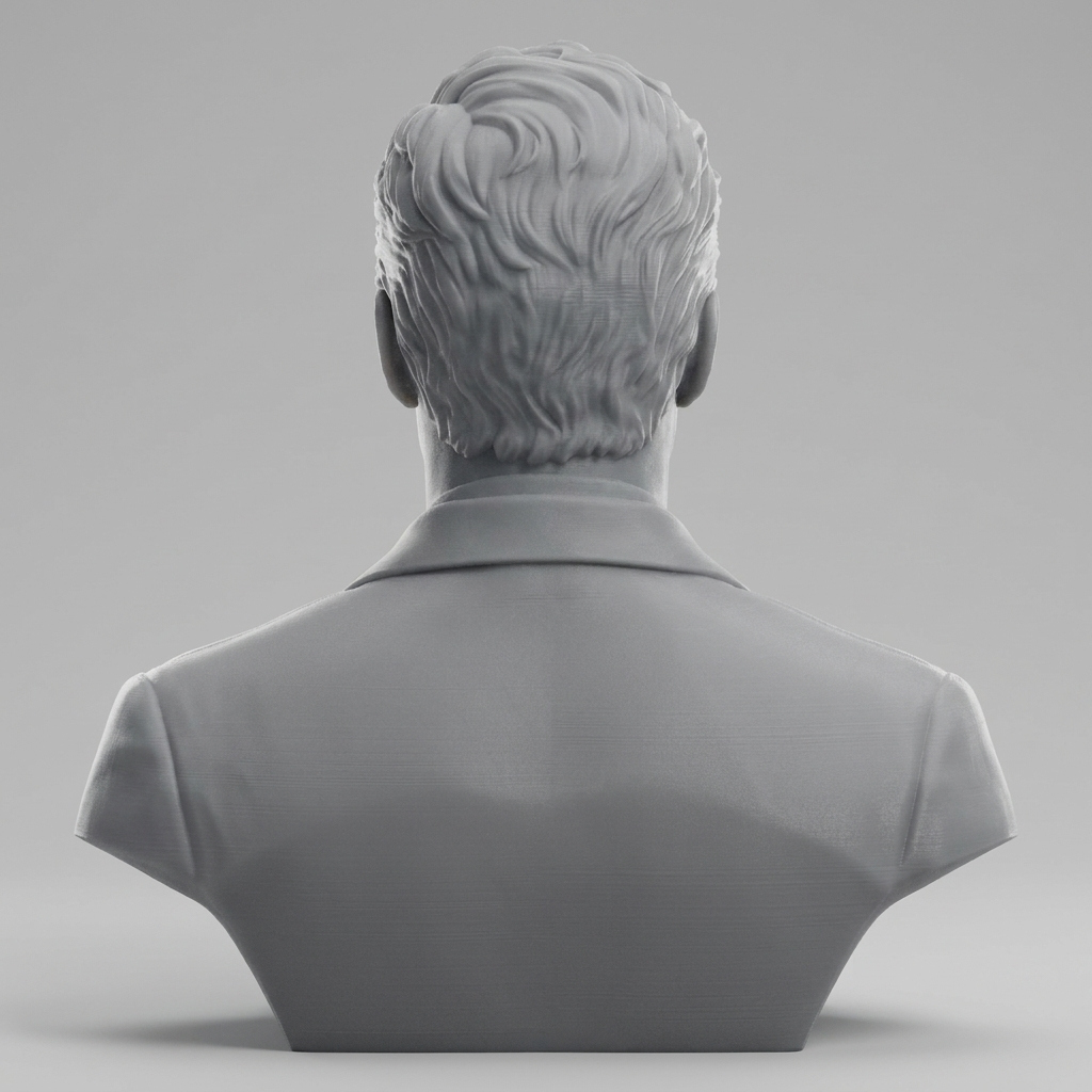 Henry Cavill 3D Printable Bust 3D Model