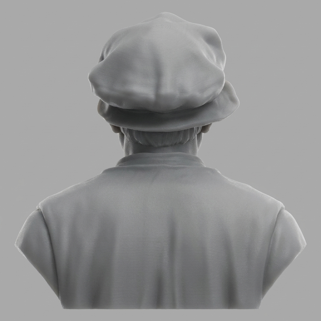 Hieronymus Bosch 3D Printable Bust 3D Model