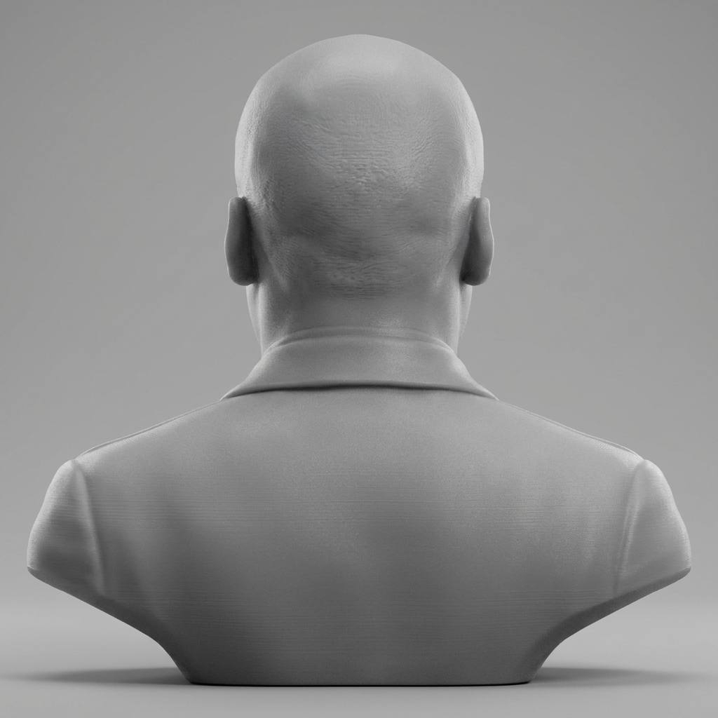 Martin Luther King Jr. Bust 3D Model