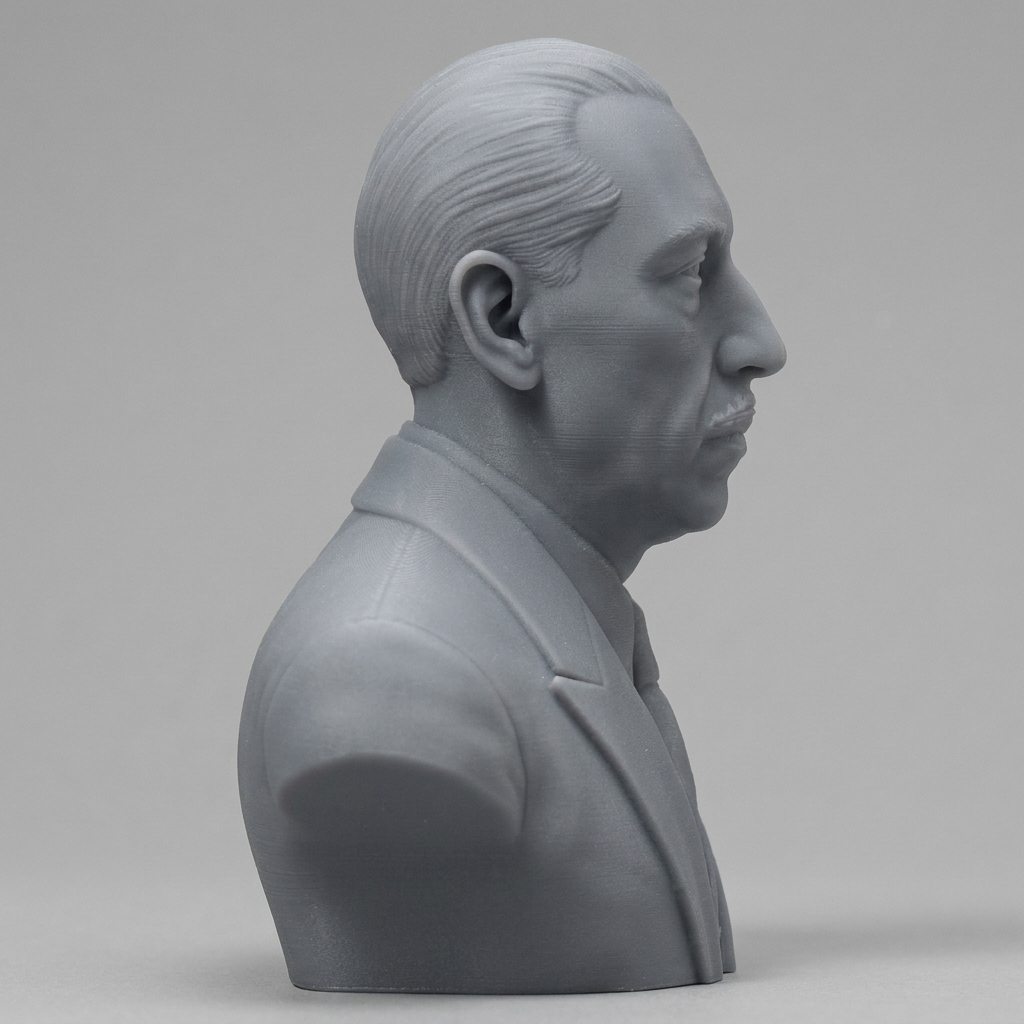 Igor Stravinsky 3D Printable Bust 3D Model