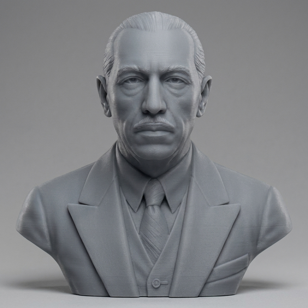 Igor Stravinsky 3D Printable Bust 3D Model