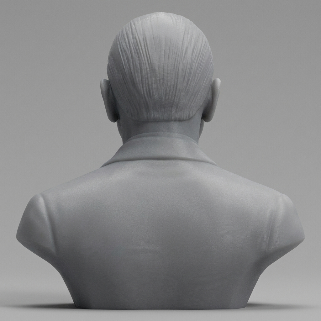 Igor Stravinsky 3D Printable Bust 3D Model