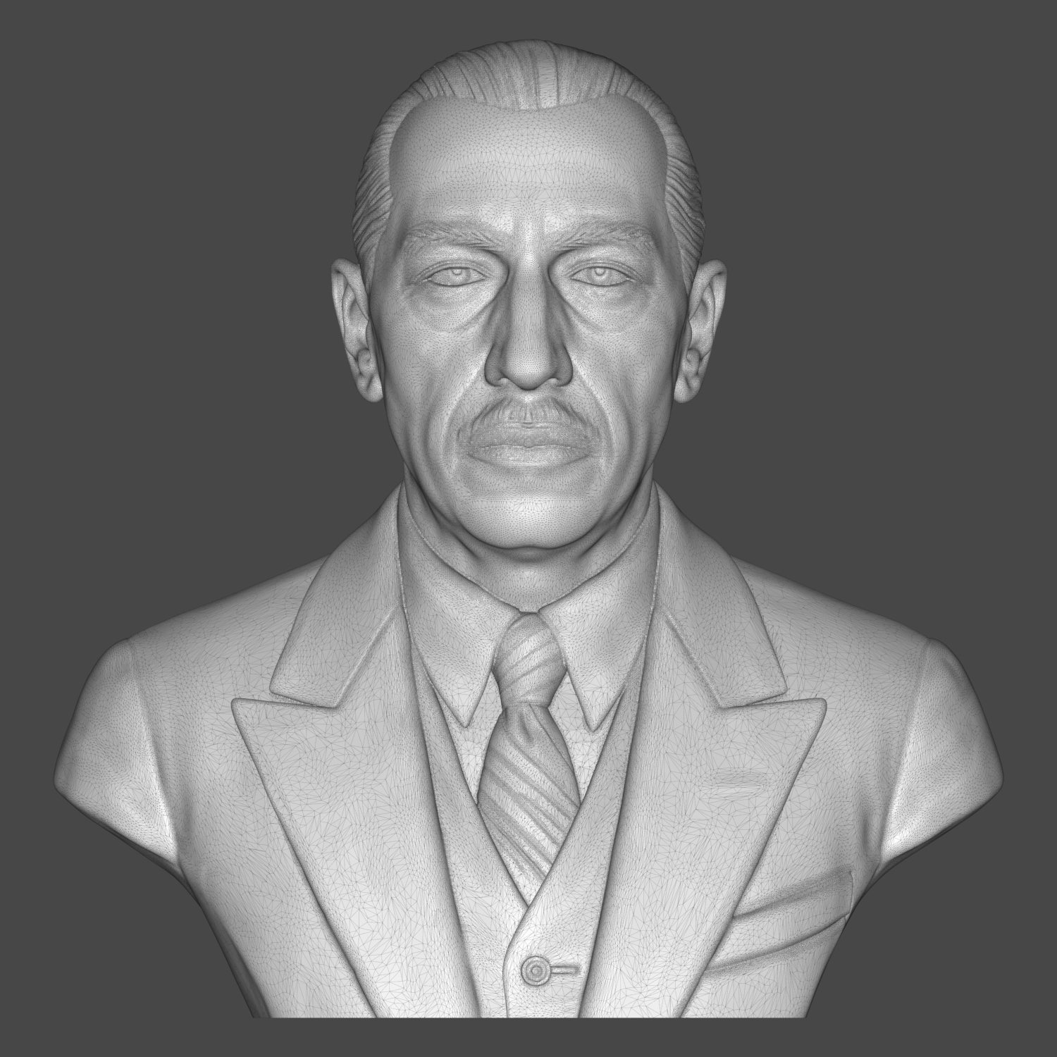 Igor Stravinsky 3D Printable Bust 3D Model