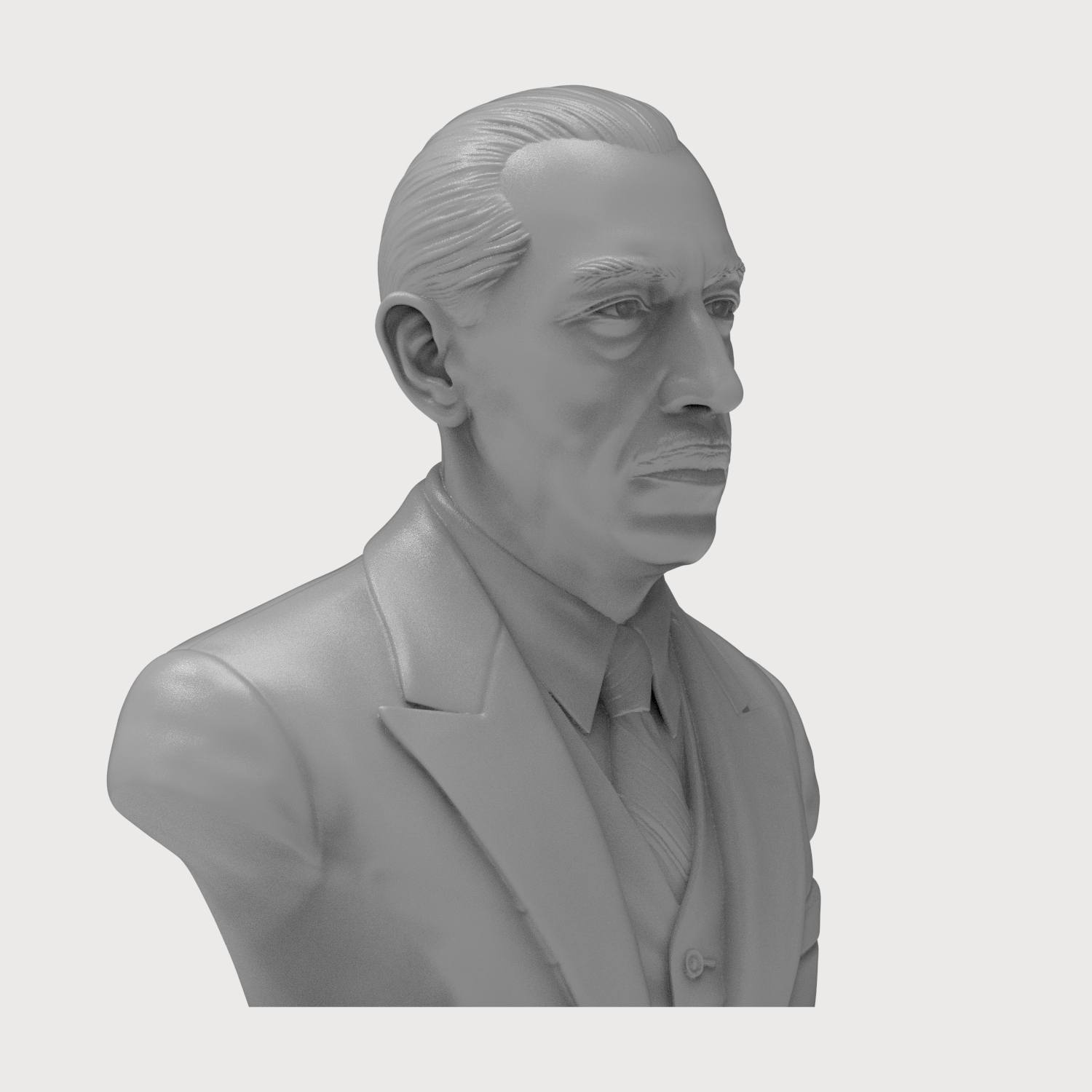 Igor Stravinsky 3D Printable Bust 3D Model