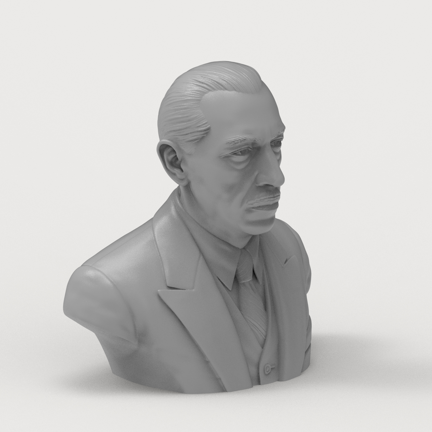 Igor Stravinsky 3D Printable Bust 3D Model