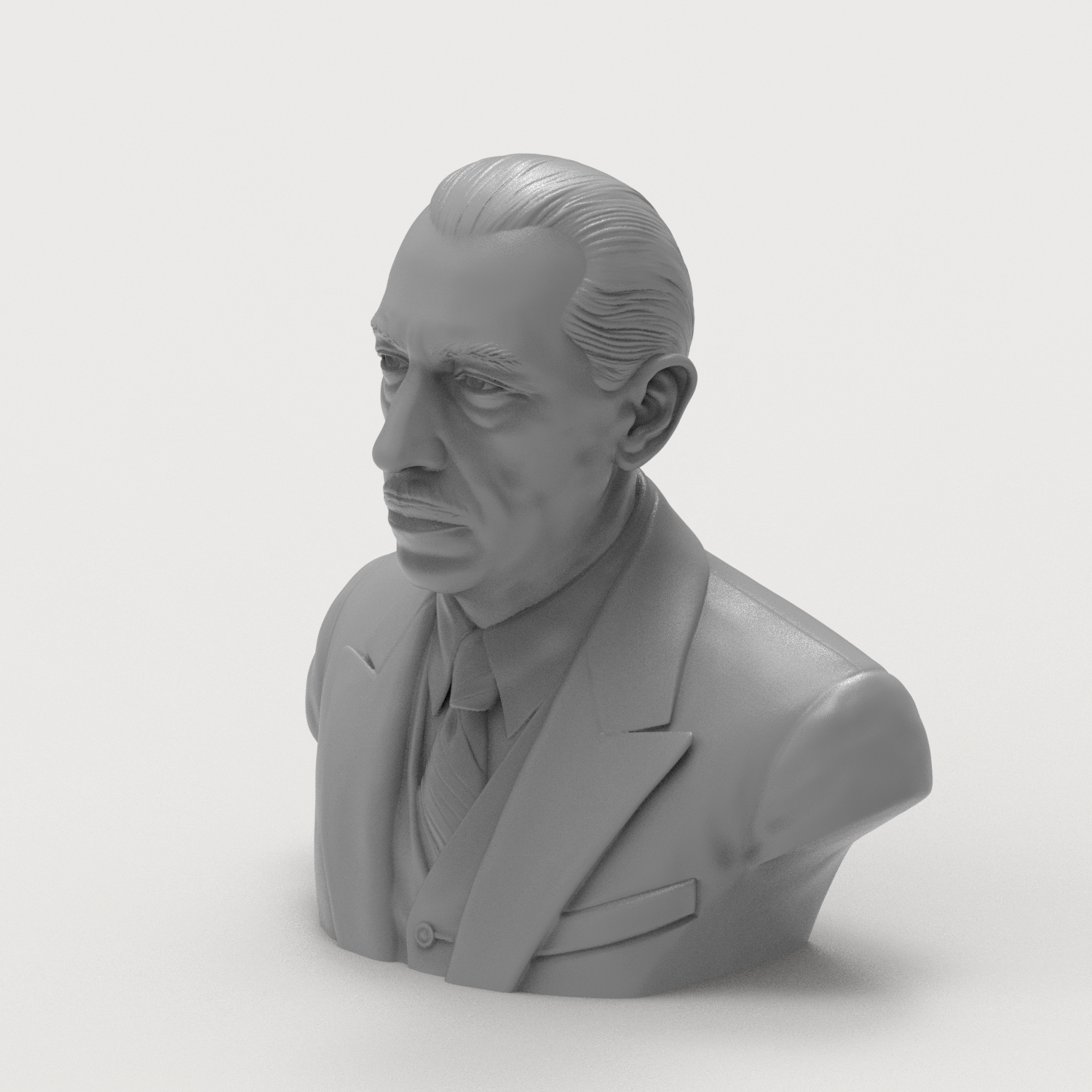 Igor Stravinsky 3D Printable Bust 3D Model
