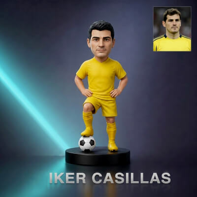 Iker Casillas Football Player Figurine 3D Print Model