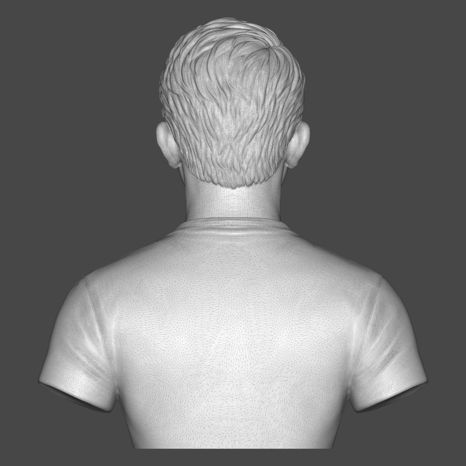 Iko Uwais Bust 3D Printable Bust 3D Model