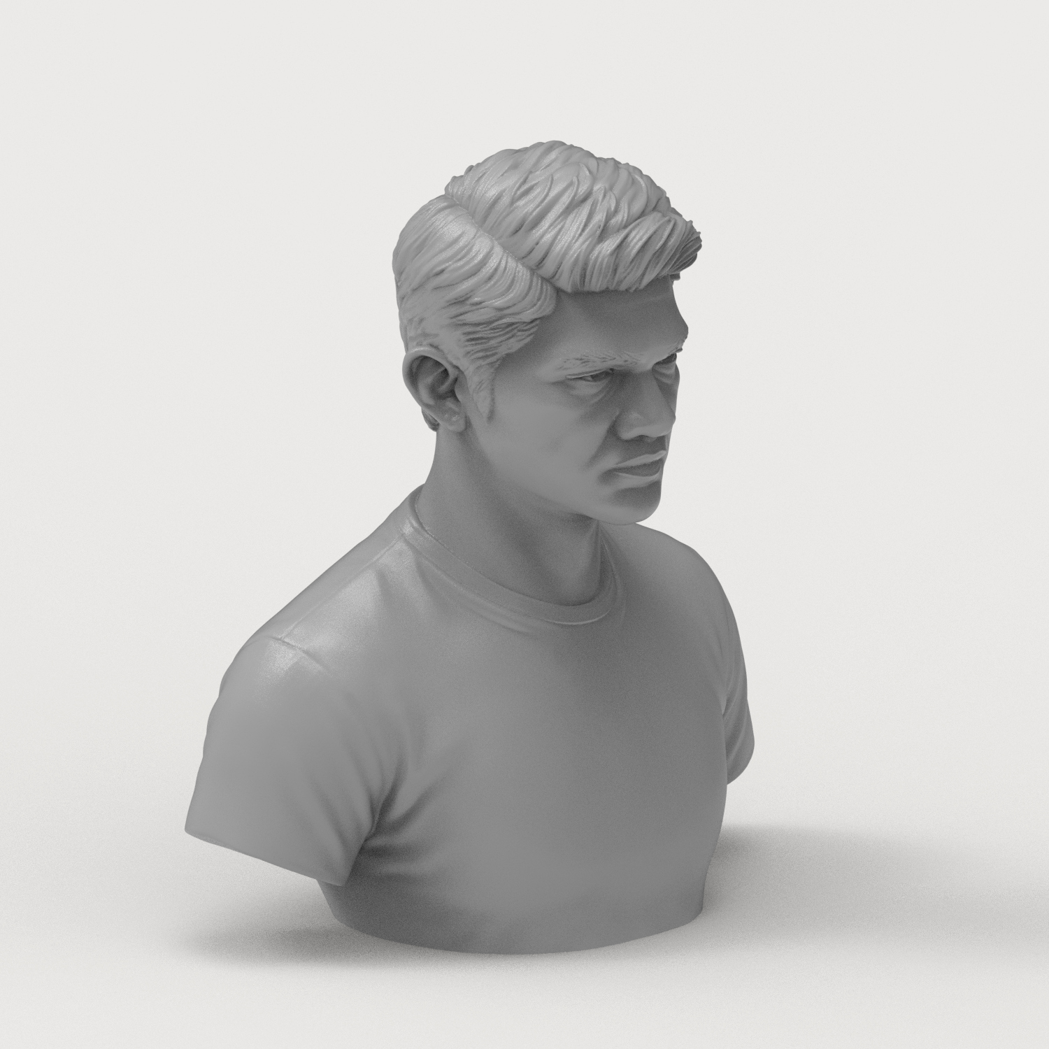 Iko Uwais Bust 3D Printable Bust 3D Model
