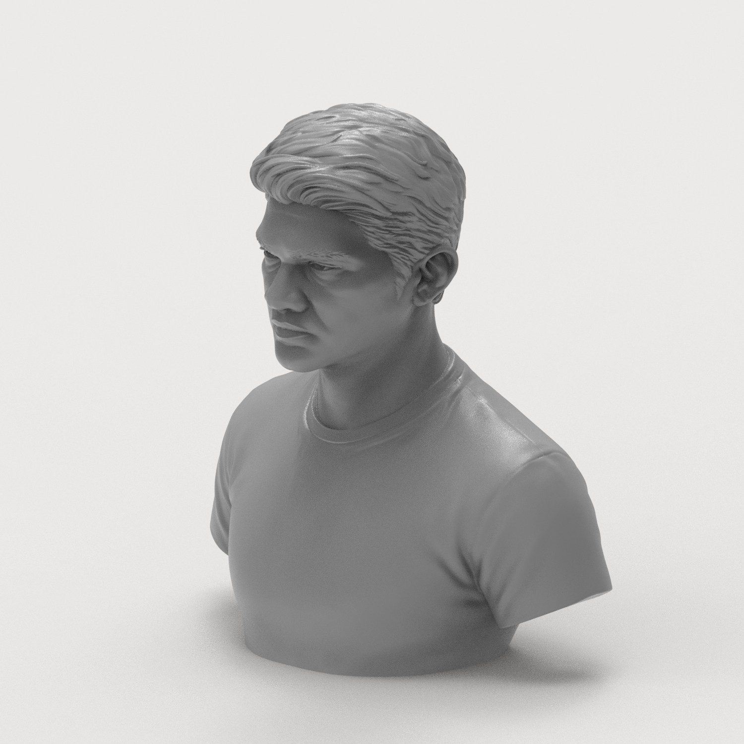 Iko Uwais Bust 3D Printable Bust 3D Model