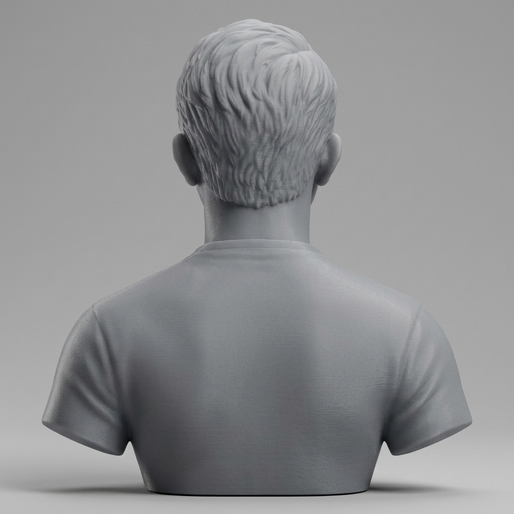 Iko Uwais Bust 3D Printable Bust 3D Model