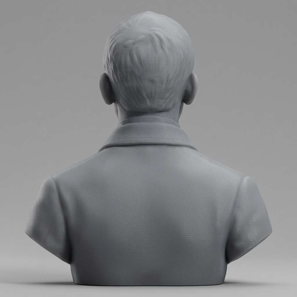 Henri Bergson 3D Printable Bust 3D Model