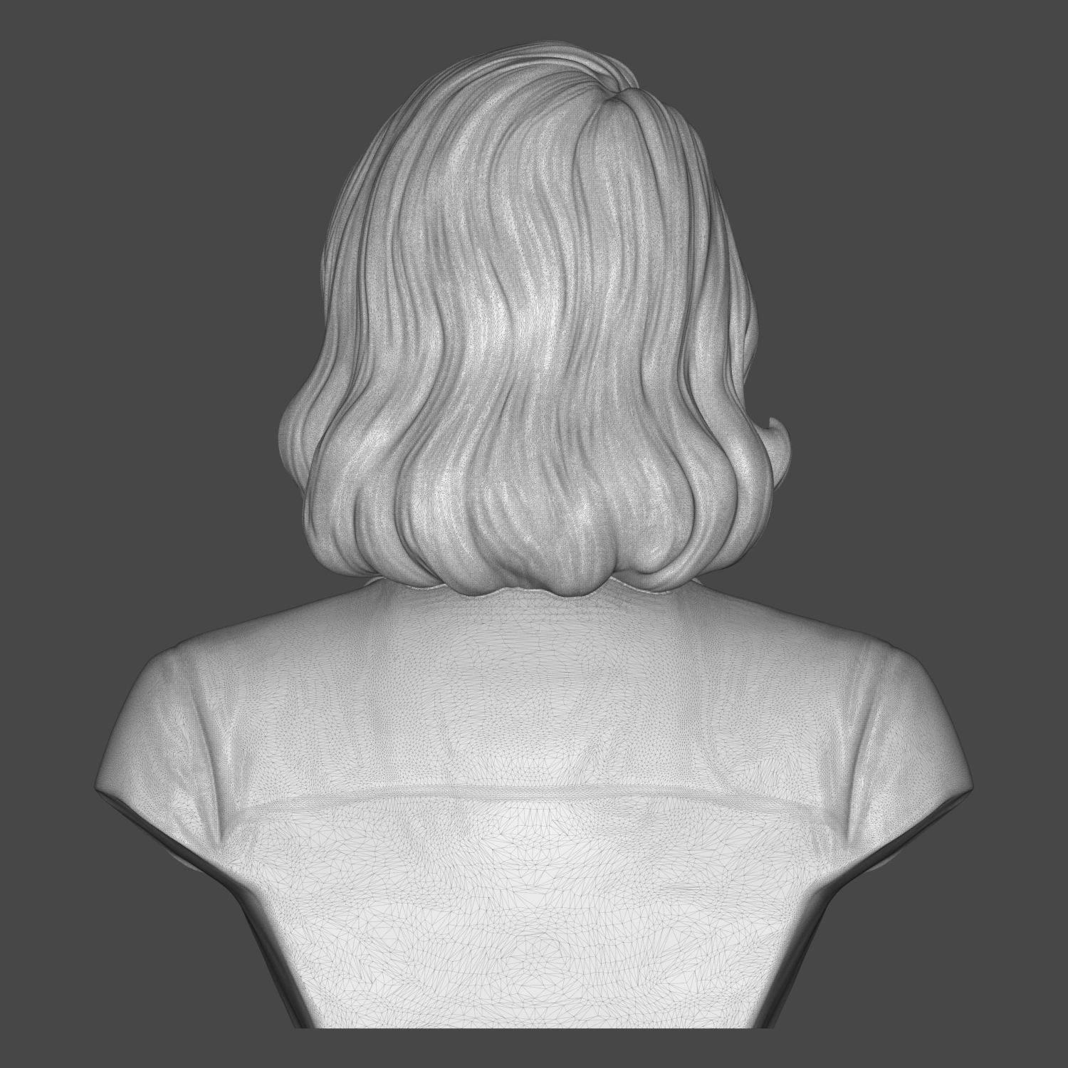 Ingrid Bergman Bust 3D Printable 3D Model