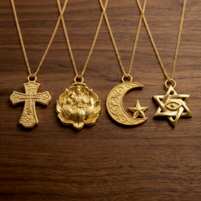 Interfaith Enlightenment & Faith Pendant