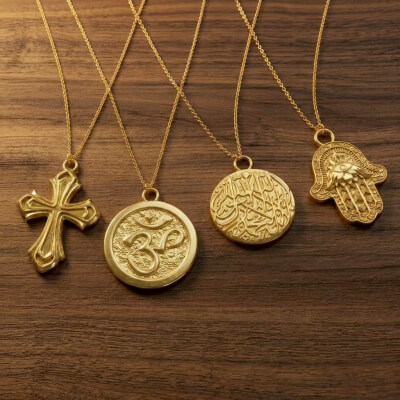 Interfaith Protection & Unity Pendant Set