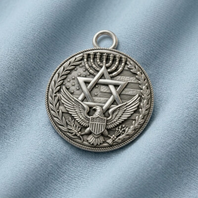 Israel and United States Alliance Pendant