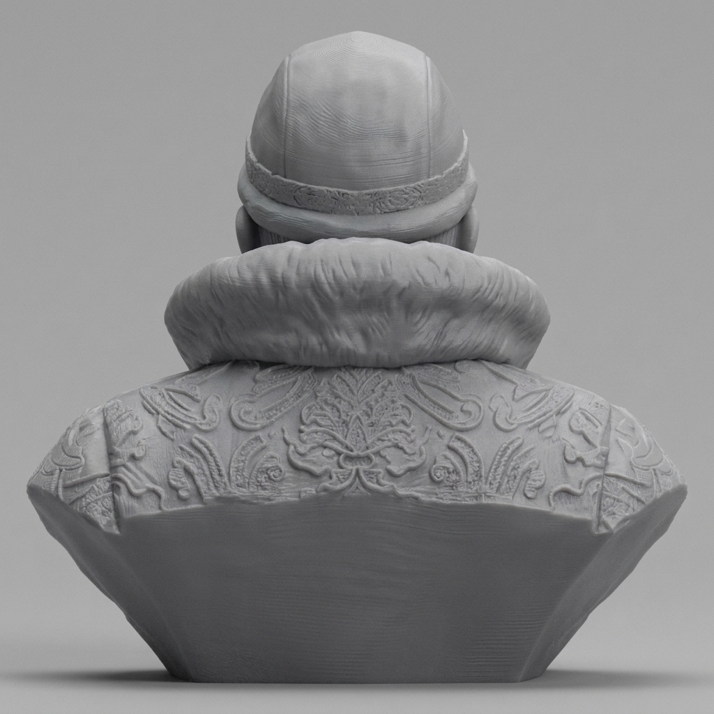 Ivan the Terrible First Russian Tsar 3D Printable Bust 3D Model