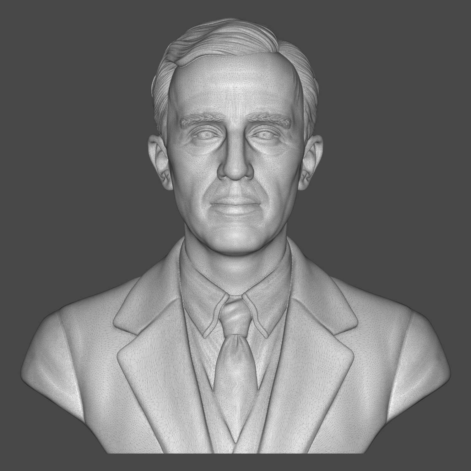 J.R.R. Tolkien 3D Printable Bust 3D Model