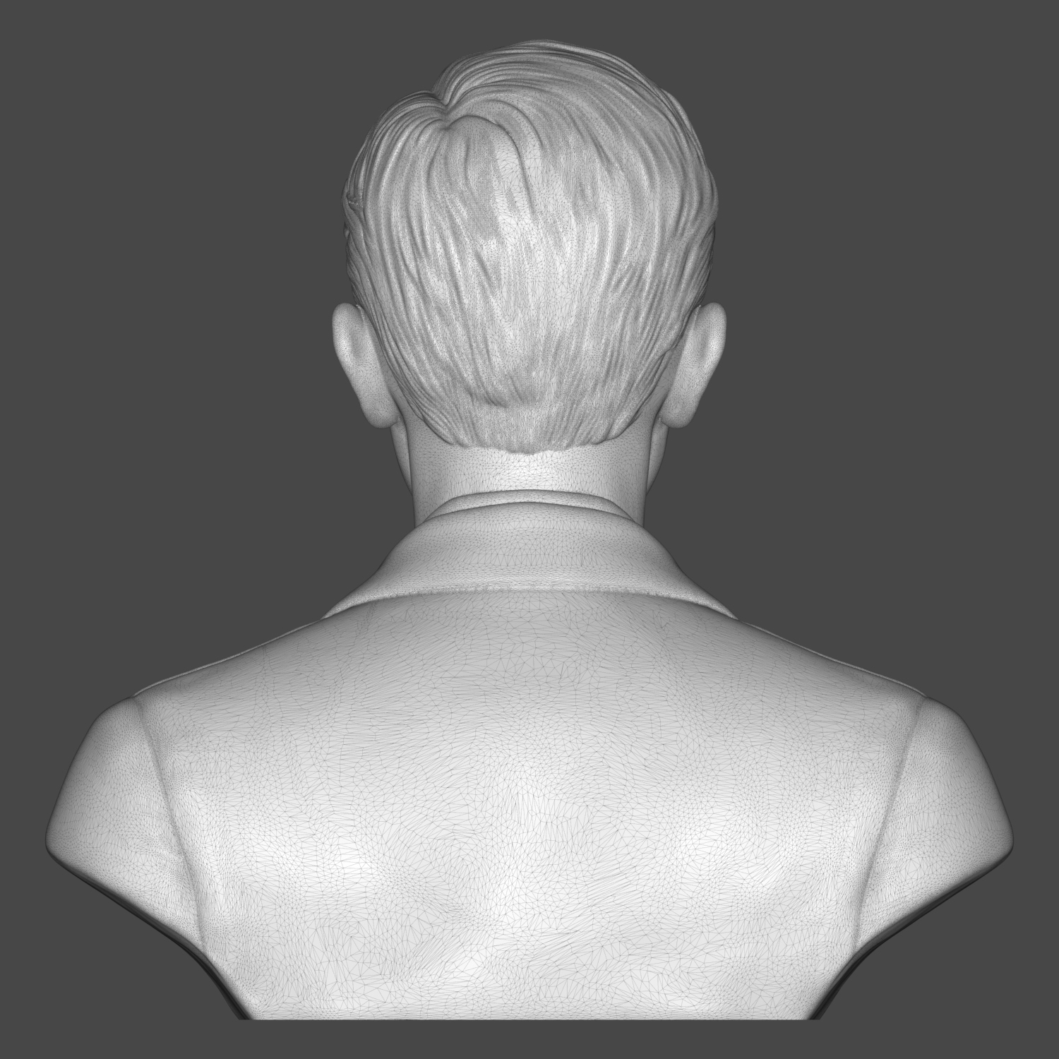 J.R.R. Tolkien 3D Printable Bust 3D Model