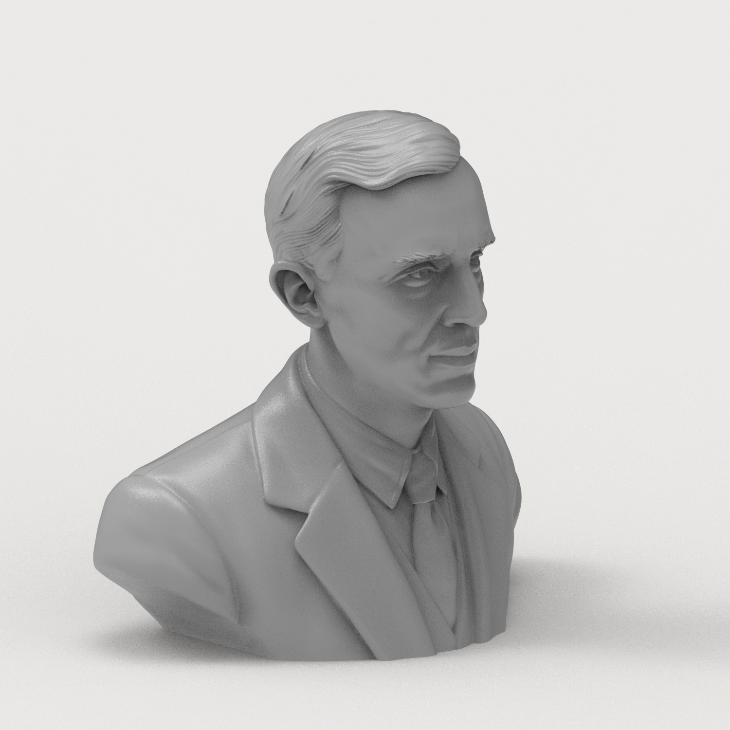 J.R.R. Tolkien 3D Printable Bust 3D Model
