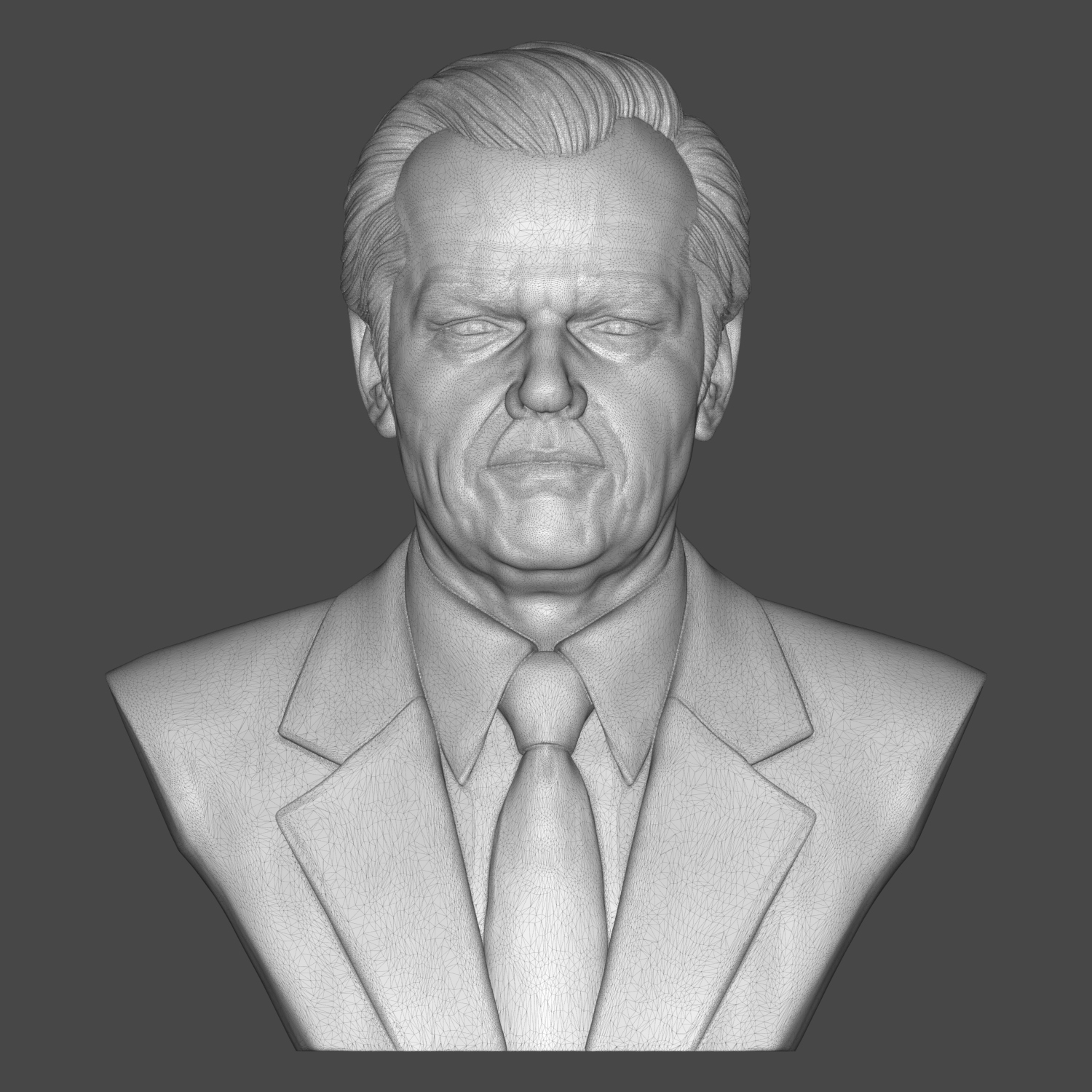 Jack Nicholson 3D Printable Bust 3D Model