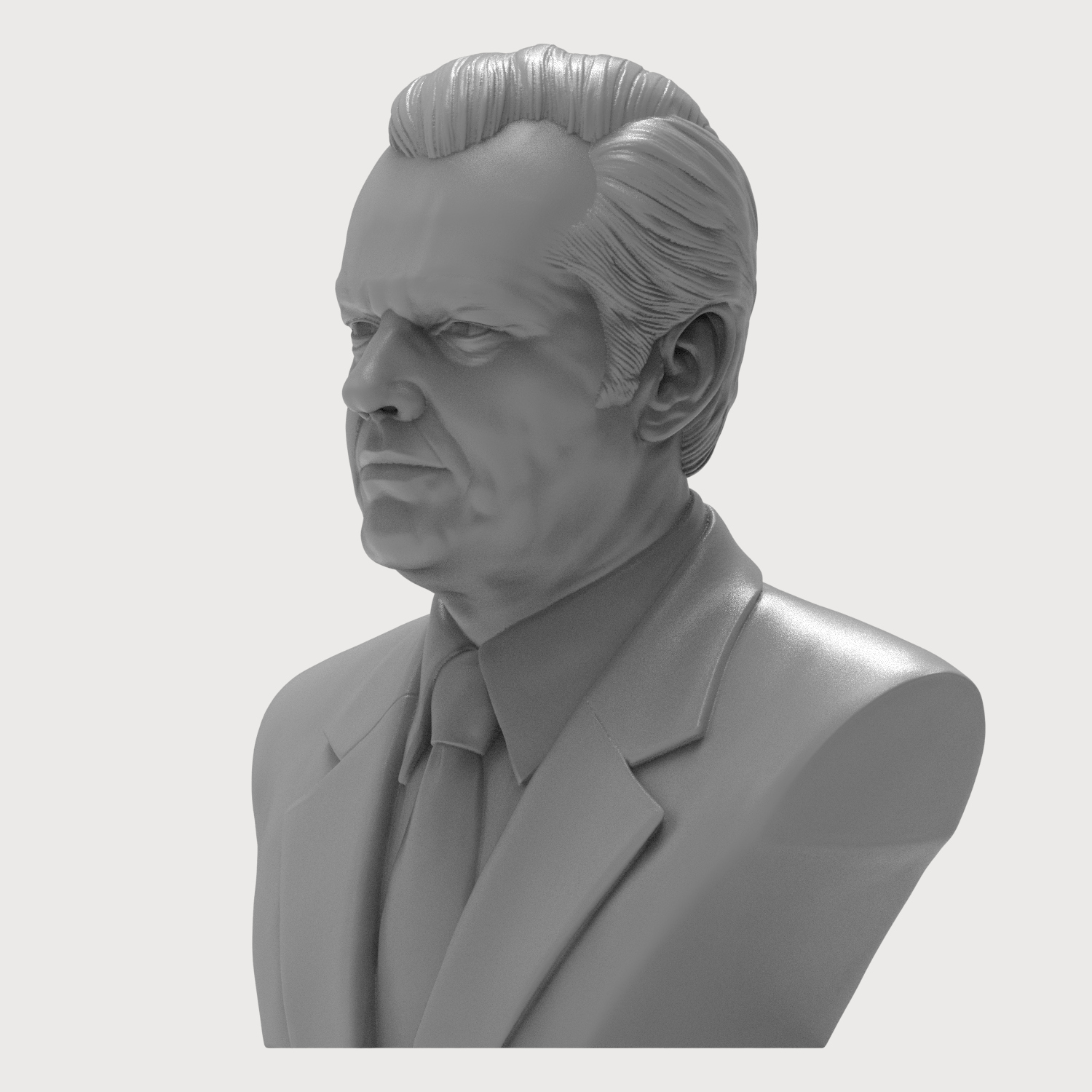 Jack Nicholson 3D Printable Bust 3D Model