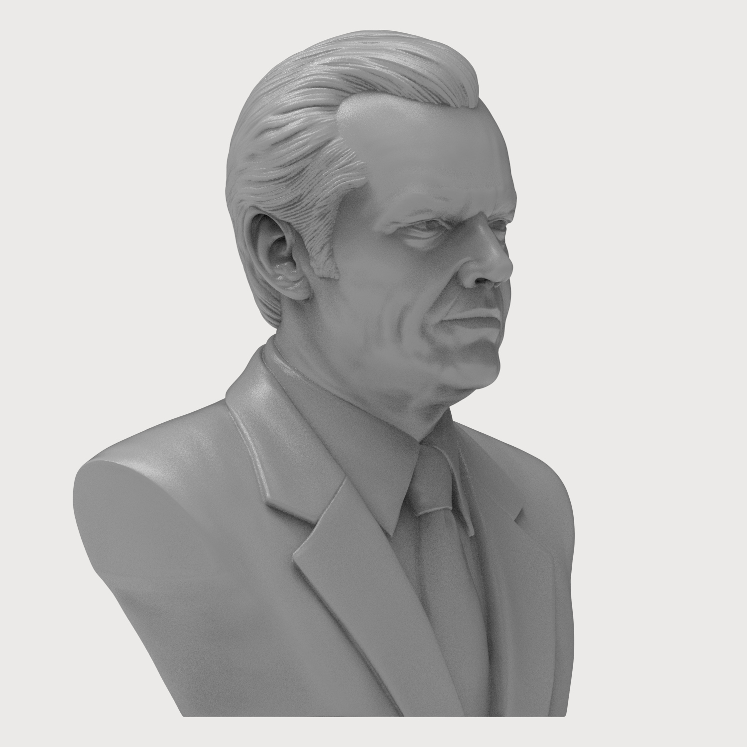 Jack Nicholson 3D Printable Bust 3D Model