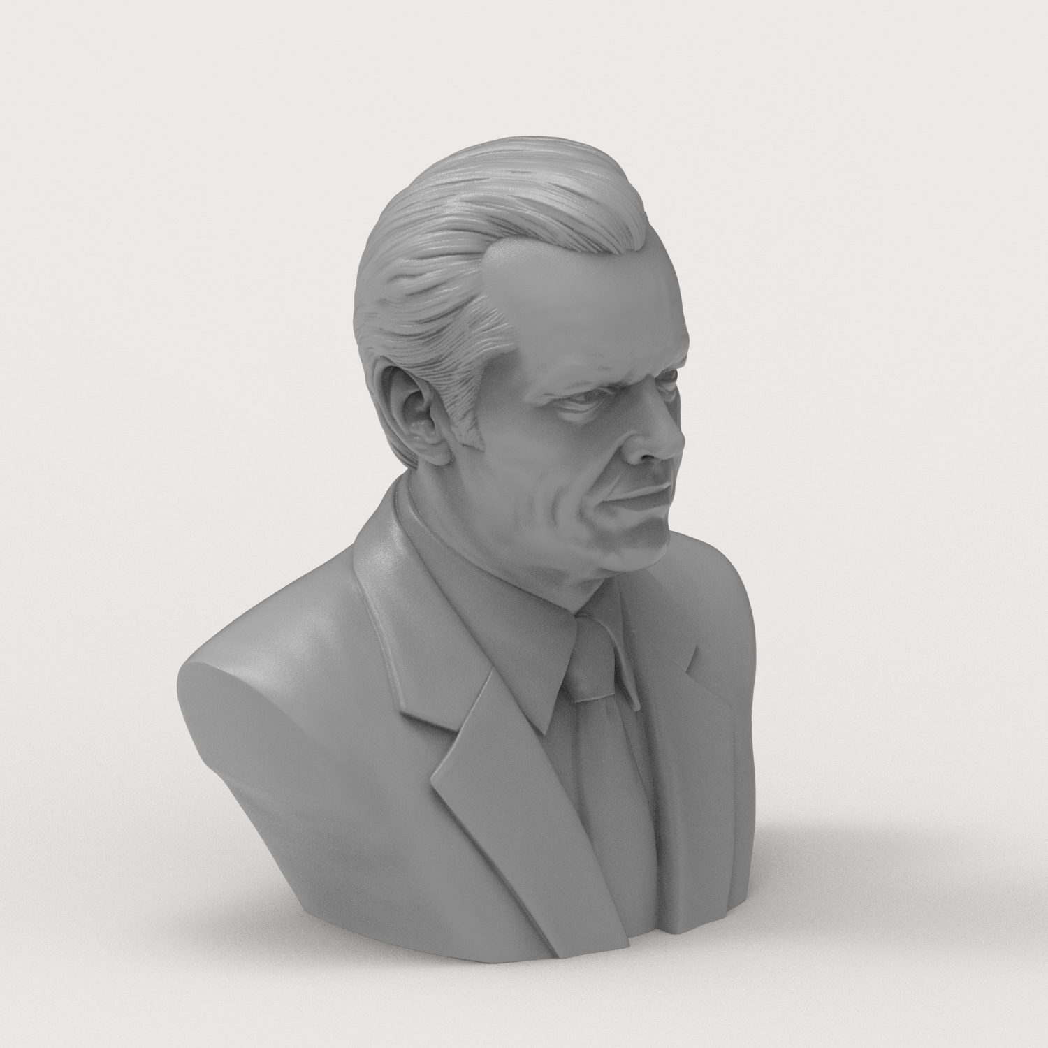 Jack Nicholson 3D Printable Bust 3D Model