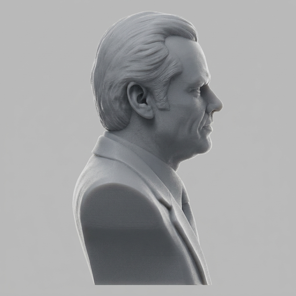 Jack Nicholson 3D Printable Bust 3D Model