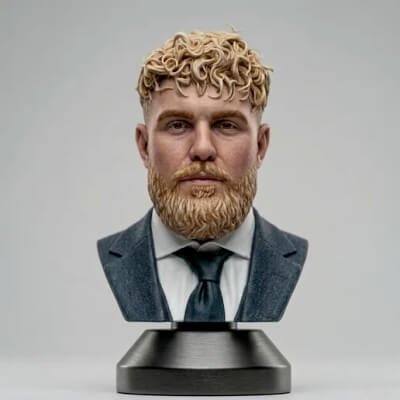 Jake Paul 3D-Printable Bust